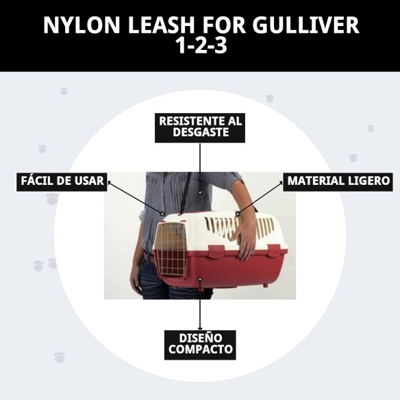 Correa de Nylon para Transportines Gulliver 1-2-3