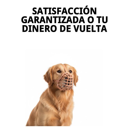 Bozal Cesta Cuero y Plástico N9 para Perros - Comodidad y Estilo