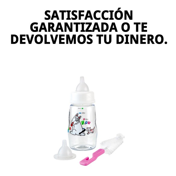 Biberón con Kit de Limpieza: Cuidado Ideal para Mascotas