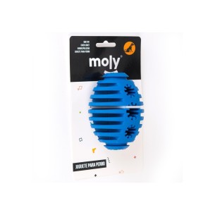 Pelota Rugby de Caucho M - Mordedor Divertido y Duradero