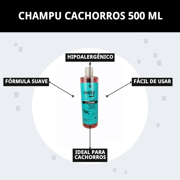 Champú para Cachorros 500 ml - Suavidad y Cuidado Natural