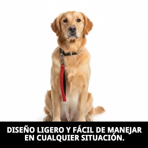 Ramal Cromo E.Nylon 100cm x 3mm para Mascotas