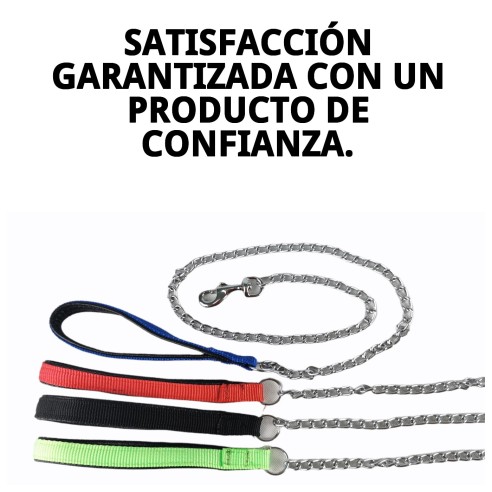 Ramal Cromo E.Nylon 100cm x 3mm para Mascotas