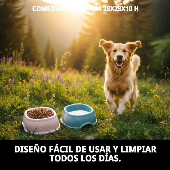 Comedero Break N.4 28x28x10 cm para tu mascota