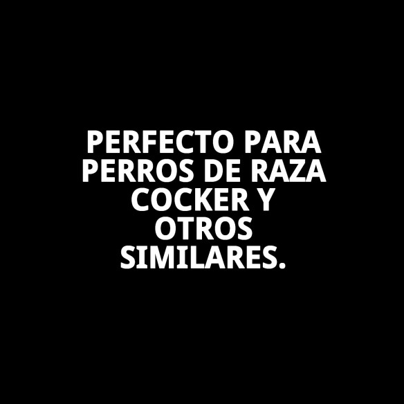 Comedero Break N.9 para Cocker - Ideal y Práctico 19x19x11
