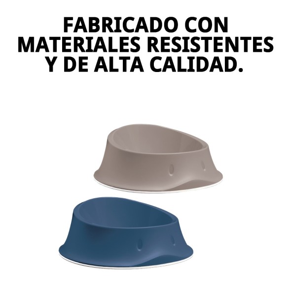 Comedero Chic N1 0,35L Antideslizante y Estiloso para Mascotas