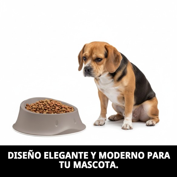 Comedero Chic N2 0,65L - Elegancia y comodidad para tu mascota