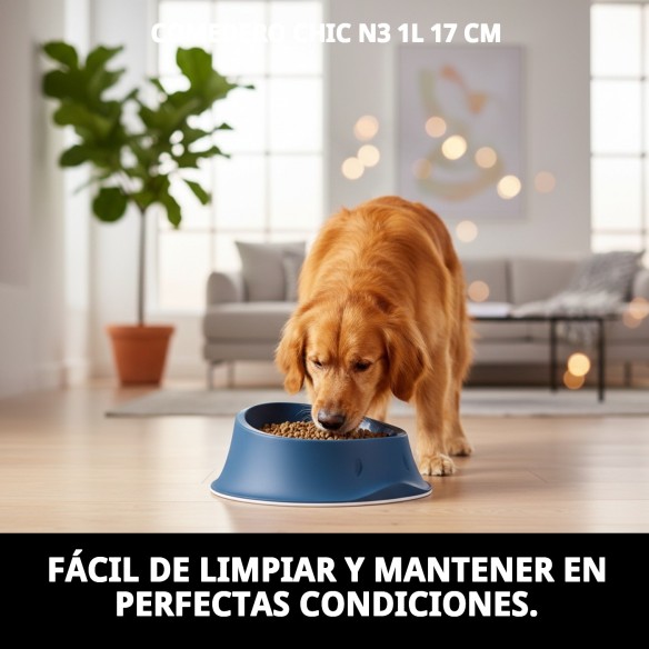 Comedero Chic N3 1L: Elegancia y funcionalidad para tu mascota