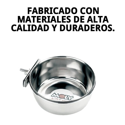 Comedero Multiusos Ajustable 12,5 cm - Ideal para Mascotas