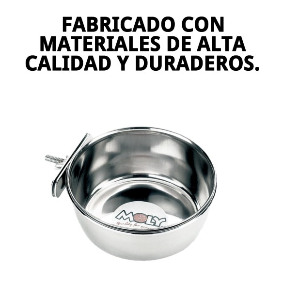 Comedero Multiusos Ajustable 12,5 cm - Ideal para Mascotas