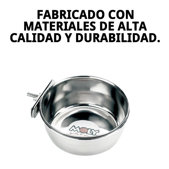 Comedero Multiusos Ajustable 15cm - Ideal para Mascotas