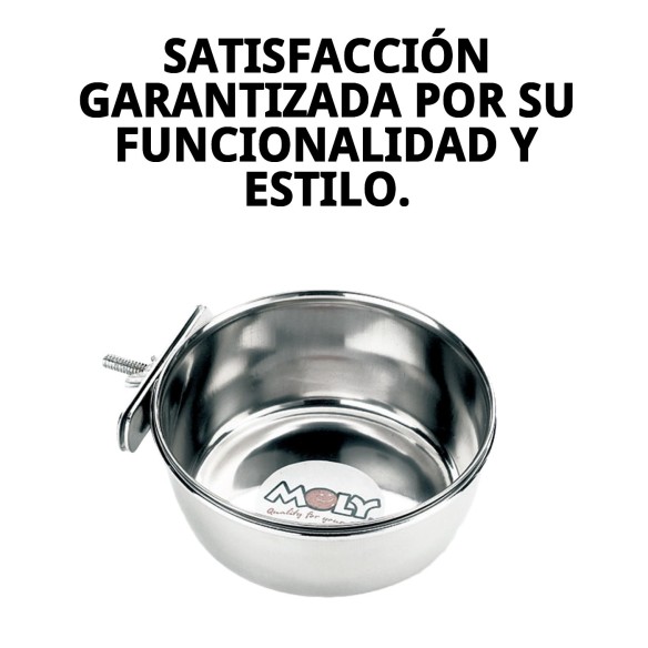 Comedero Multiusos Ajustable 15cm - Ideal para Mascotas