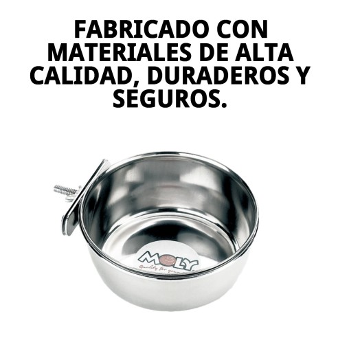 Comedero Multiusos Ajustable 7,5cm para Mascotas