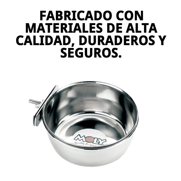 Comedero Multiusos Ajustable 7,5cm para Mascotas