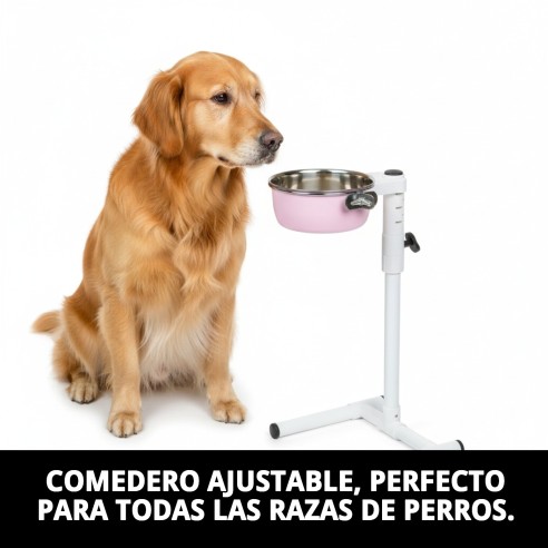Comedero Multiusos Cake Ajustable 12,5cm para Mascotas