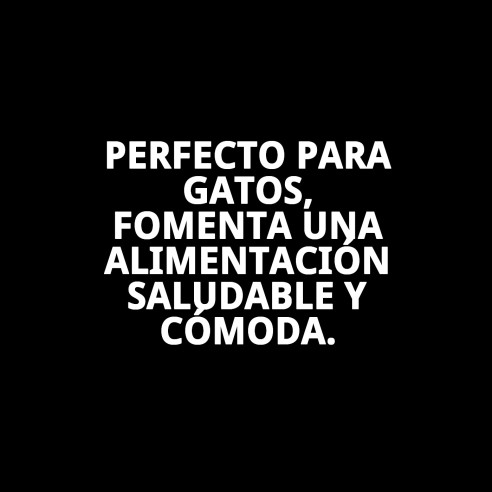 Comedero de Acero Inoxidable para Gato 12cm - Alta Calidad