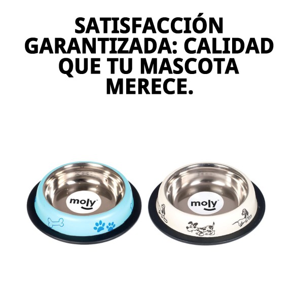 Comedero de Acero Inoxidable para Gato 12cm - Alta Calidad