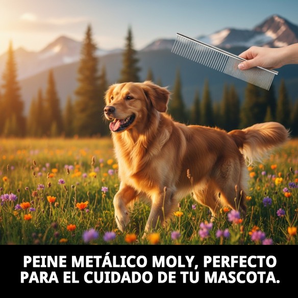 Peine Metálico Moly para una Peluquería Perfecta