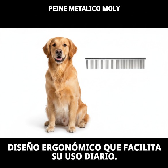 Peine Metálico Moly para una Peluquería Perfecta