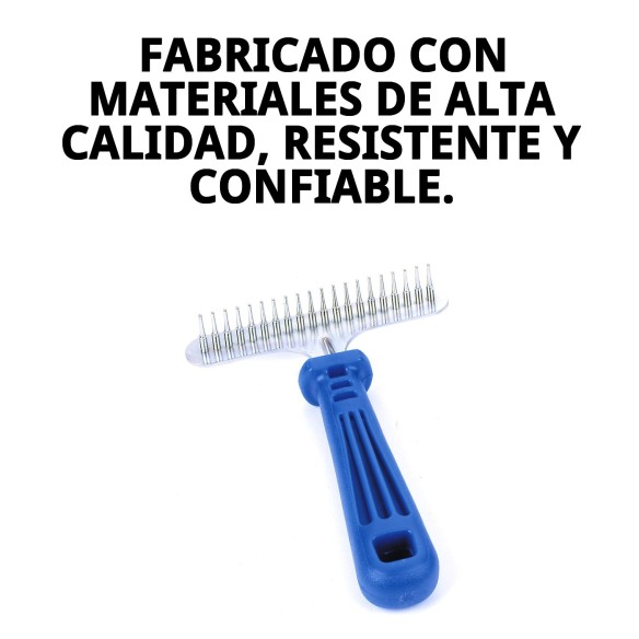 Rastrillo Metálico para Mascotas - Calidad y Durabilidad