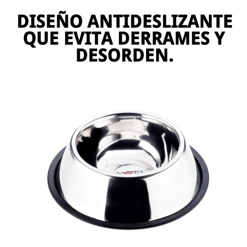 Comedero de Acero para Cocker 17,5 cm - 0,90 L que Dura