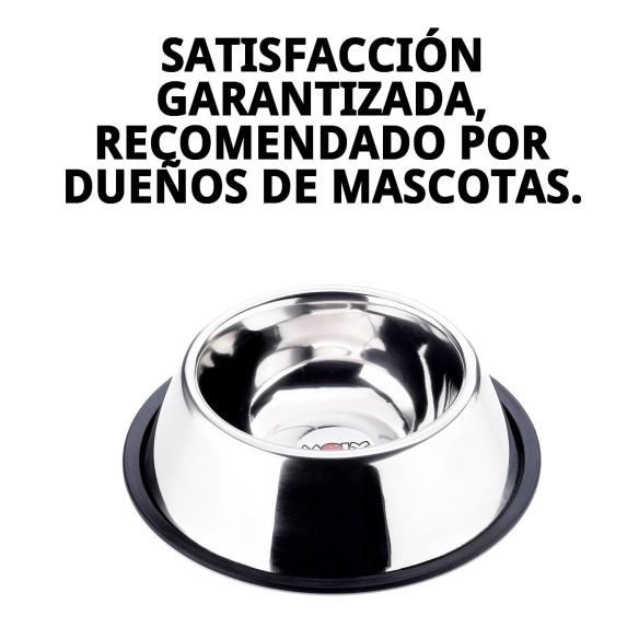 Comedero de Acero para Cocker 17,5 cm - 0,90 L que Dura