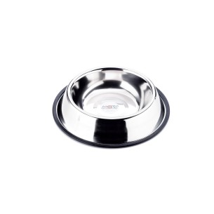 Comedero de Acero Anti-deslizante 22 cm - 1.55L para Mascotas