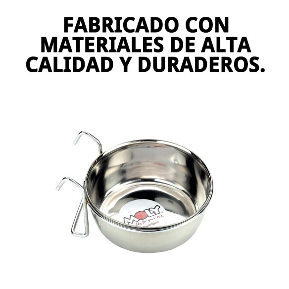 Comedero Multiusos 9cm con Ganchos - Práctico y Funcional