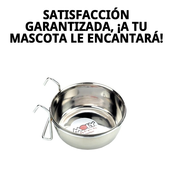 Comedero Multiusos 9cm con Ganchos - Práctico y Funcional