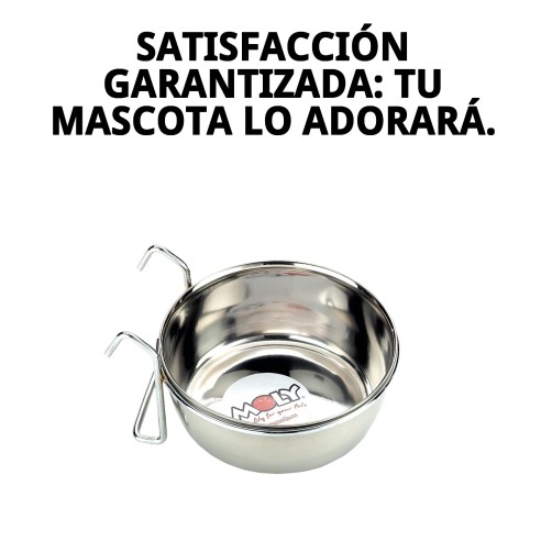 Comedero Multiusos 15cm con Ganchos - Ideal para tu Mascota