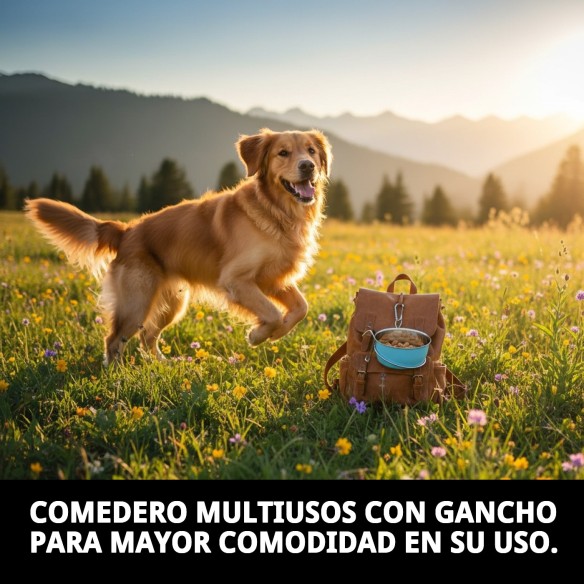 Comedero Multiusos 7,5cm con Gancho - Resistencia y Calidad