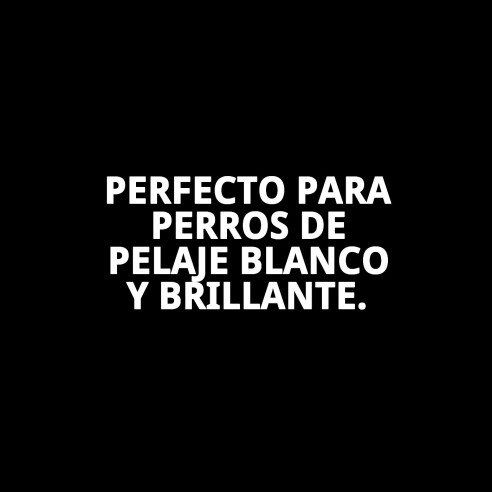 Champú Pelo Blanco 250ml - Brillo y Volumen para Mascotas