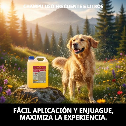 Champú Hidratante para Mascotas 5L - Suavidad y Brillo