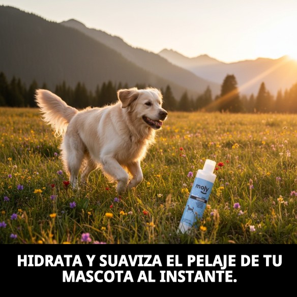 Crema Suavizante para Perros y Gatos - Moly 250ml