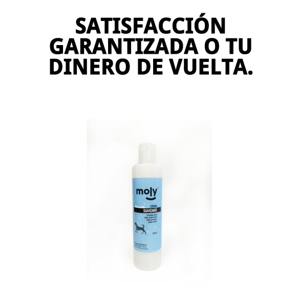 Crema Suavizante para Perros y Gatos - Moly 250ml