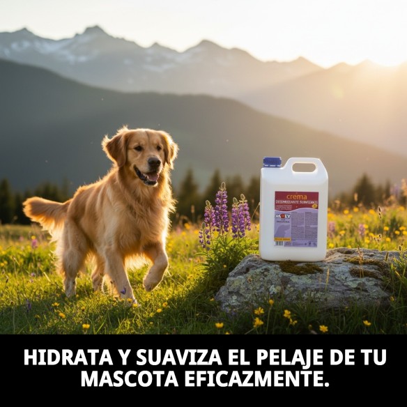 Crema Suavizante 5 Litros para el Cuidado de Mascotas