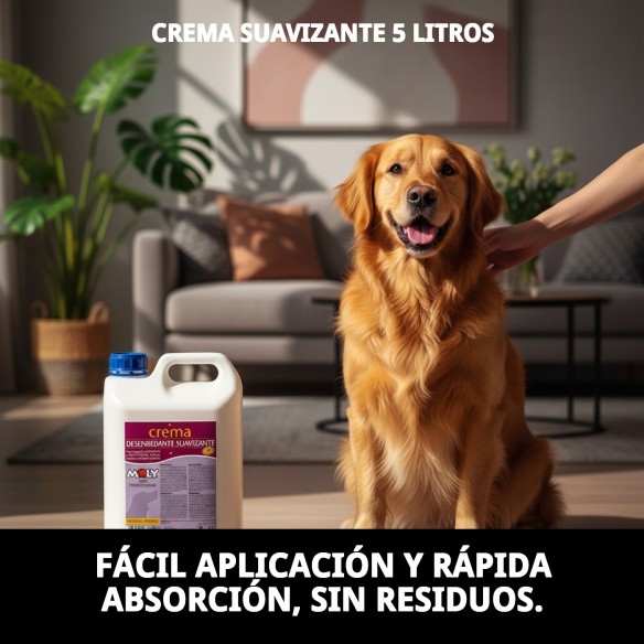 Crema Suavizante 5 Litros para el Cuidado de Mascotas
