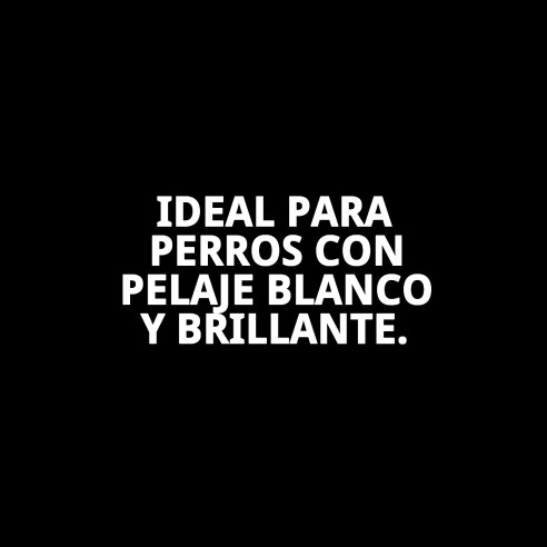 Champú 5L para mascotas de pelo blanco, brillo y volumen