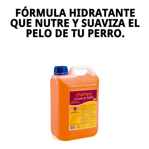 Champú Aceite de Visón 5L para Yorkshire: Brillo y Suavidad