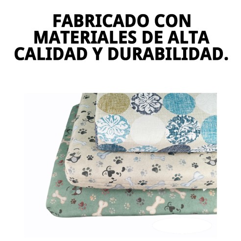 Colchón Talla 1 70x55x9 para Mascotas - Varios Diseños