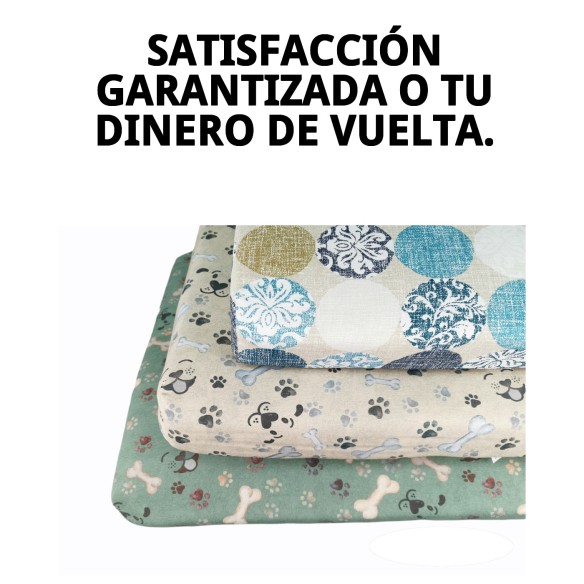 Colchón Talla 1 70x55x9 para Mascotas - Varios Diseños