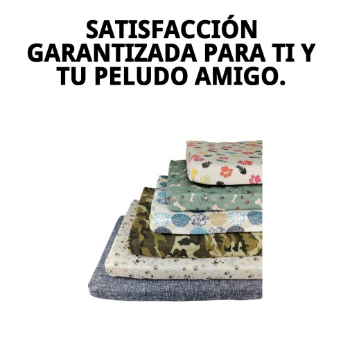 Colchón Talla 2 para Mascotas - Comodidad y Estilo Variados
