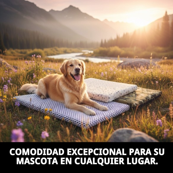 Colchón Talla 3 para Mascotas - Diseño Variado y Cómodo