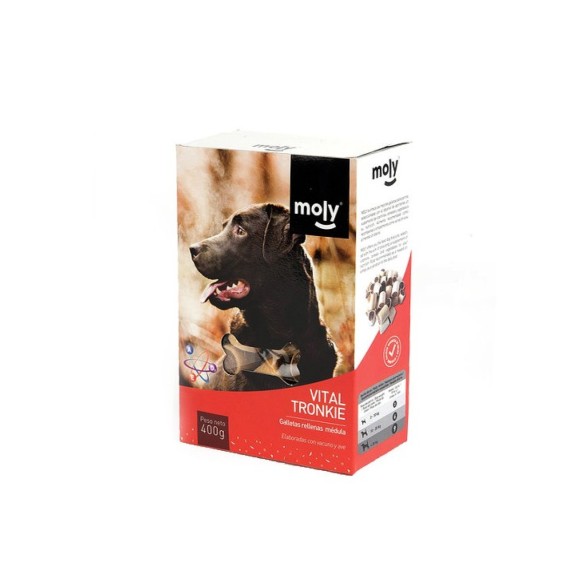 Galletas Rellenas Médula 400g - Snack Irresistible para Perros