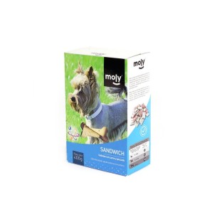 Galletas Sandwich Relleno para Perros - 400g Nutrición Saludable