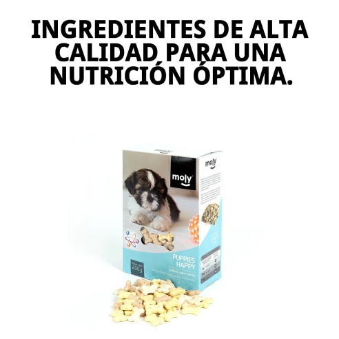 Galletas Puppy 400 gr: Deliciosas y Nutritivas para tu Perro
