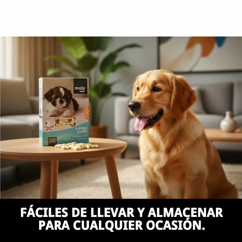 Galletas Puppy 400 gr: Deliciosas y Nutritivas para tu Perro