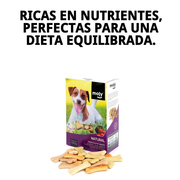 Galletas Gourmet Vegetales para Perros - Sabor y Salud 400g