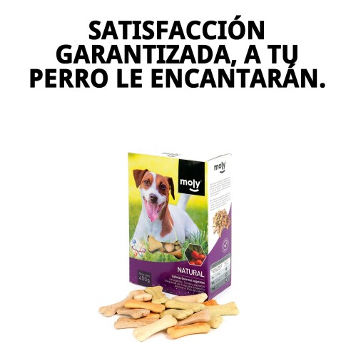 Galletas Gourmet Vegetales para Perros - Sabor y Salud 400g