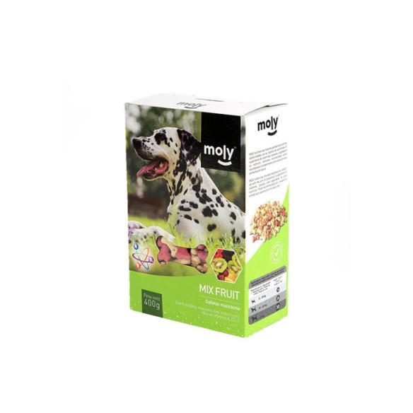 Galletas Mix Fruit Macedonia 400g para perros saludables